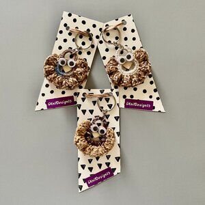 Keychains, Bundle of 3 Crochet Keychains, Affordable Gift, Backpack Charms